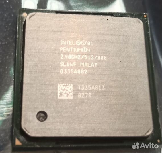 Процессор Pentium 4 sl6wf