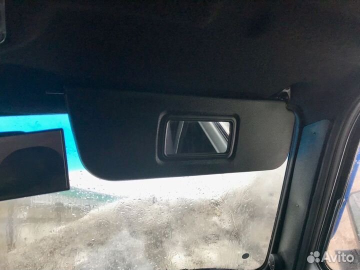 Черные солнцезащитные козырьки с зеркалом для 2107