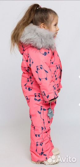 Зимний комбинезон для девочки р.80,86,92,98