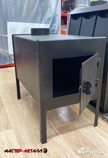 Печь буржуйка. Мини-печь. Печь отопительная 100 м3