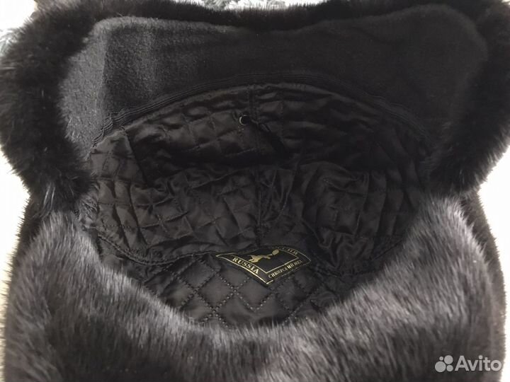 Меховая мужская кепка