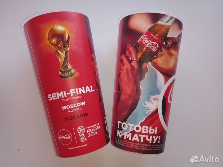 Стаканы Чемпионата мира по футболу 2018 (+банки)