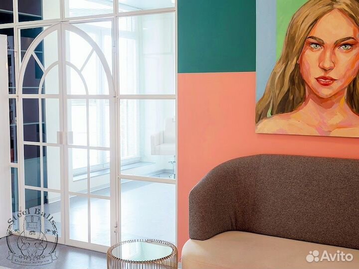 Раздвижные перегородки лофт