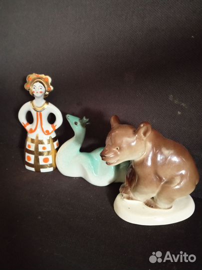 Фарфоровые статуэтки СССР лфз, дулево
