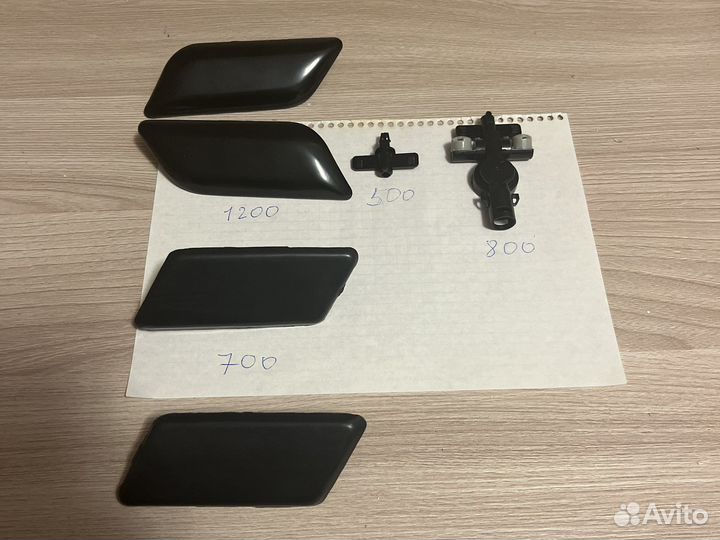 Крепления Крышки форсунок омывателей фар camry 40