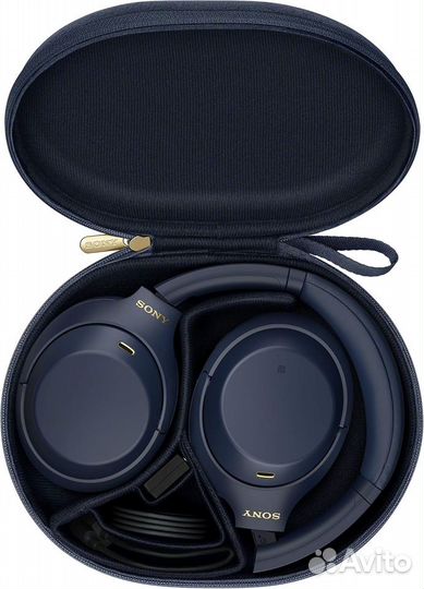 Наушники Sony WH-1000XM4 Blue Black Silver