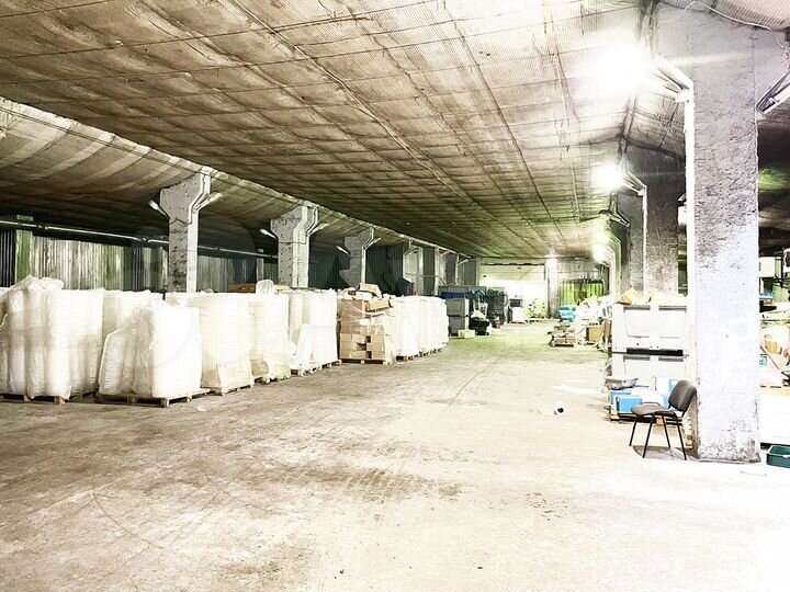 Аренда складских помещений с пандусом 800-5300 м²