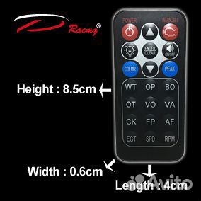 Пульт управления датчиками D Racing