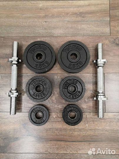 Гантели разборные бу