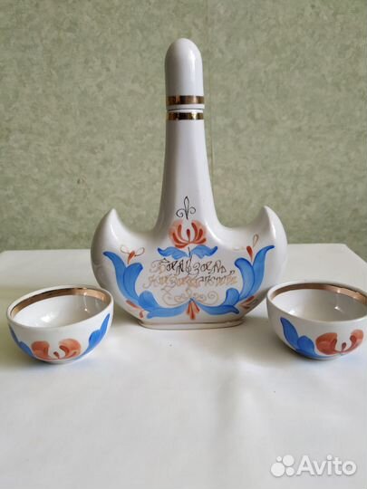 Графин (фарфор) для бальзама, СССР