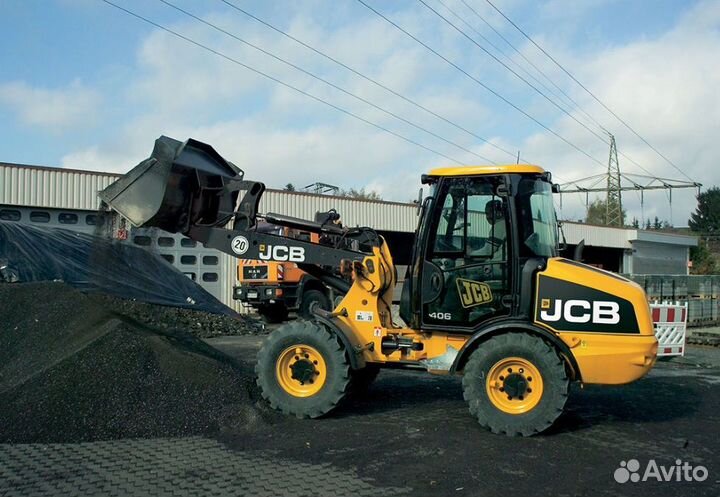 Фронтальный погрузчик JCB 406, 2021