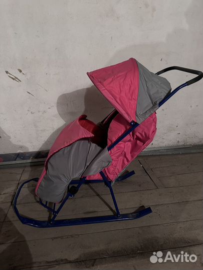 Коляска санки