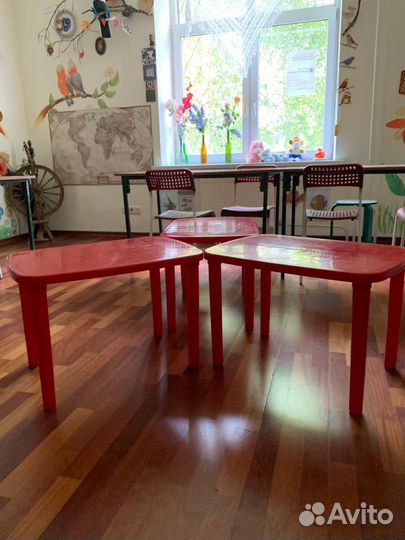 Стол детский пластиковый