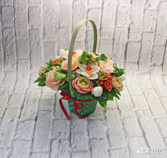 Цветы - букет. Мыло ручной работы