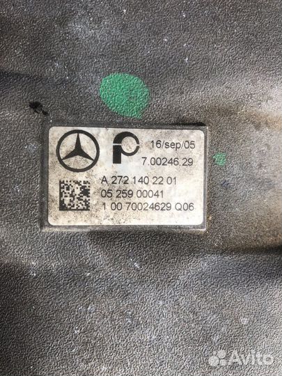 Впускной коллектор mercedes 272 двигатель