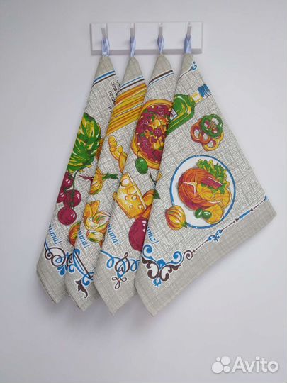 Комплект кухонных полотенец 8 шт