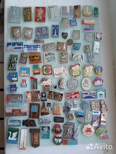 Значки СССР 92шт