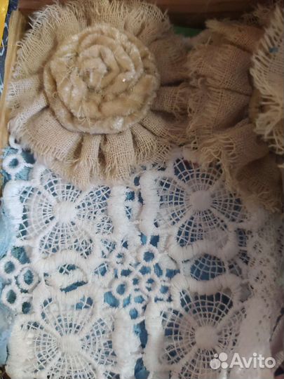 Текстильные украшения/материалы для творчества