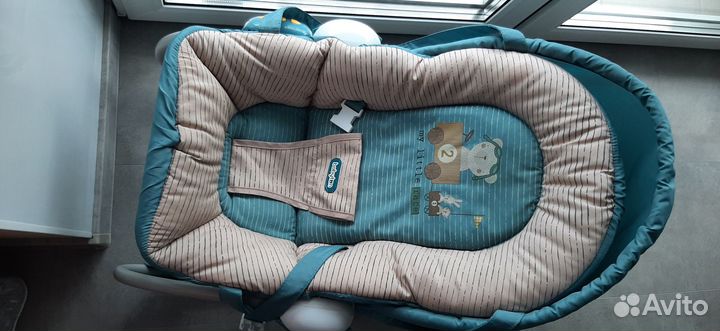 Детские качели шезлонг