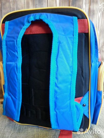 Рюкзак сине-красно-жёлтый