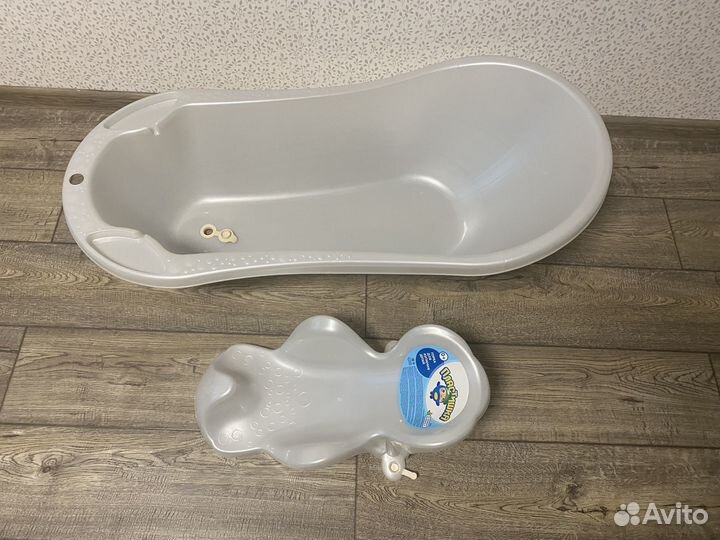 Детская ванночка + горка