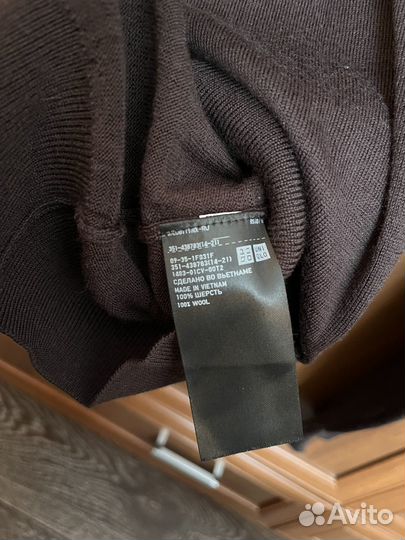 Джемпер uniqlo шерсть M-L