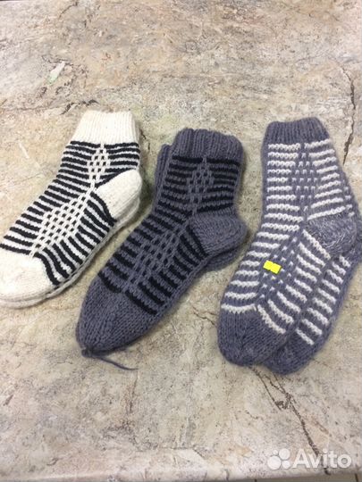 Носки шерстяные для рыбалки и отдыха