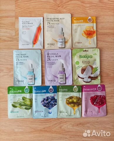 Тканевая маска для лица