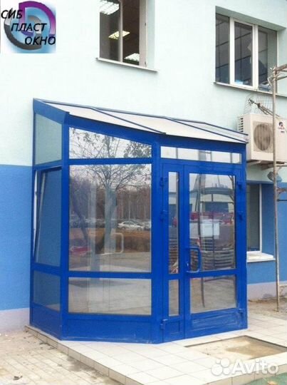 Входная группа (Тамбур из алюминия)