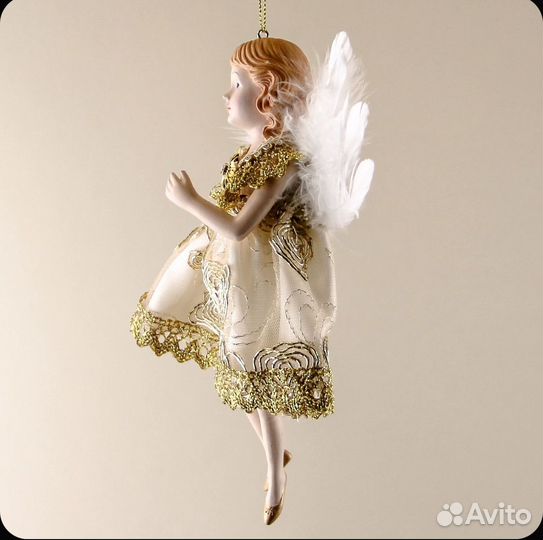 Ангел goodwill елочные игрушки 19.5 см