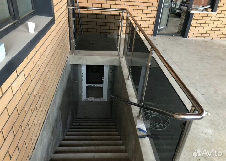 Перила ограждения из нержавеющей стали