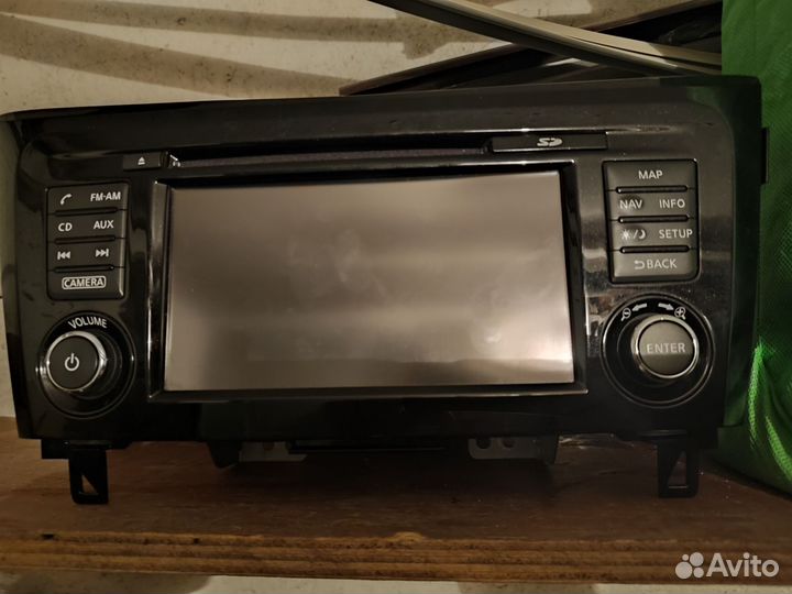 Штатная магнитола nissan qashqai j11