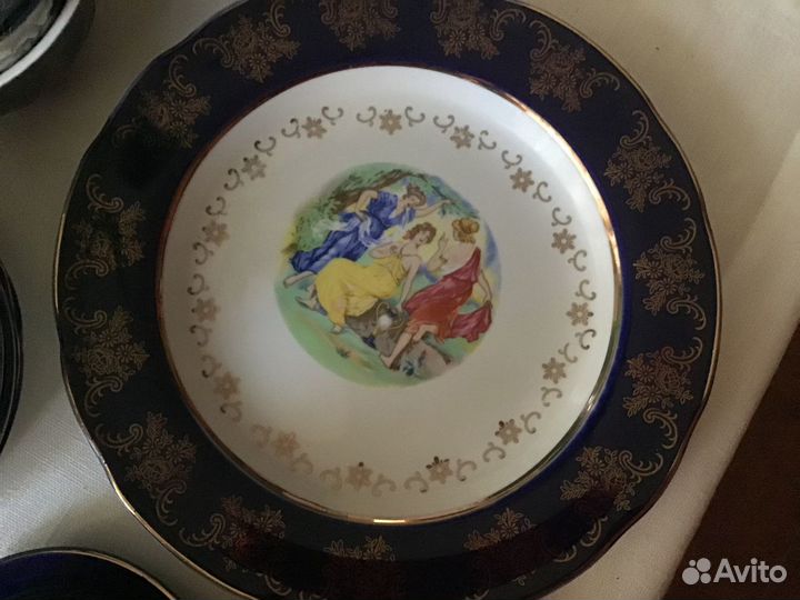 Фарфор, кобальт, Чехословакия