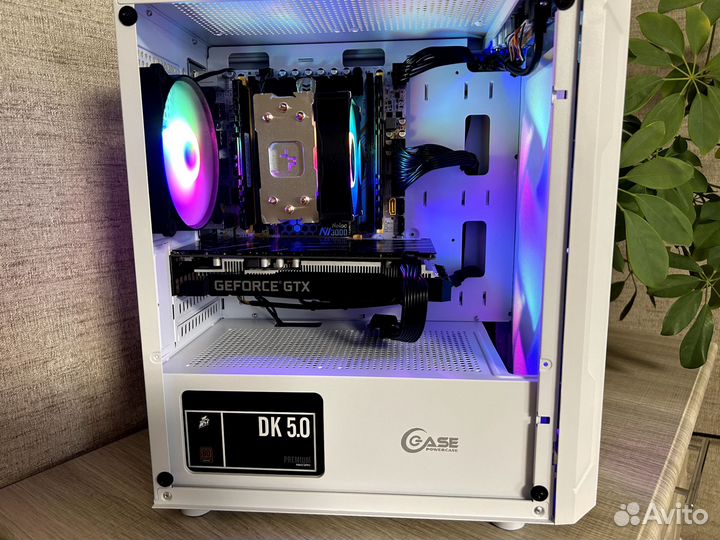 Игровой пк Intel 8 ядер/gtx1660s/16gb ddr4/ssd 1tb