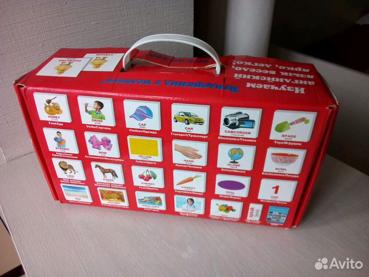 Карточки для изучения английского языка