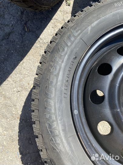 Диски с зимней резиной r15