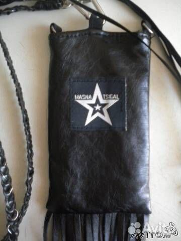 Кожанный Чехол для Телефона Маша Цигаль