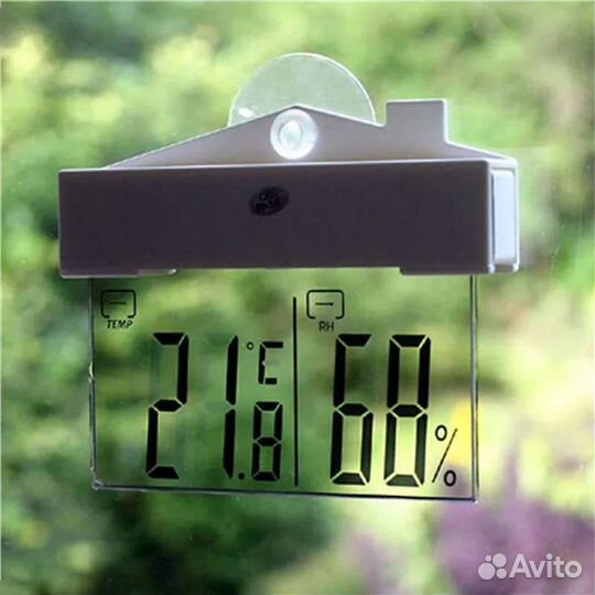 Цифровой оконный термометр