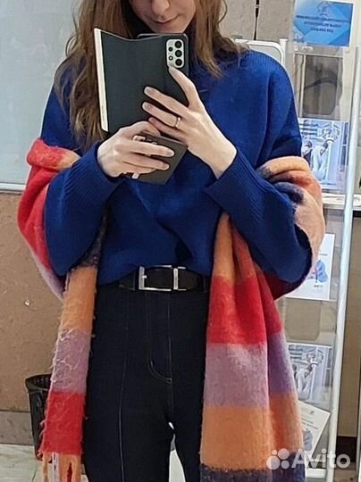 Свитер aim clo синий