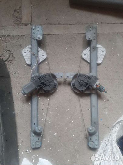 Электро стеклоподъемник renault logan левый правый