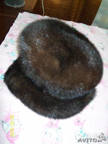 Норковая шапка зимняя