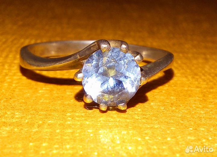 Кольцо винтаж серебряное СССР