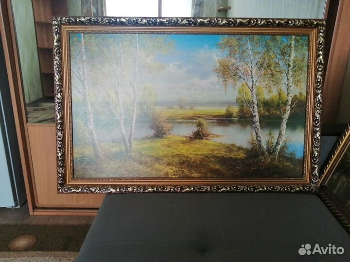 Интерьерная картина бу