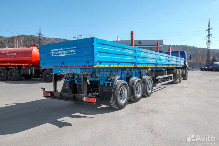 Полуприцеп бортовой УралСпецТранс ППБ 30Б-32-14К УСТ 9465, 2023