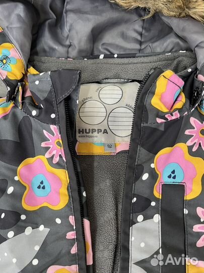 Зимний комбинезон для девочки huppa 92
