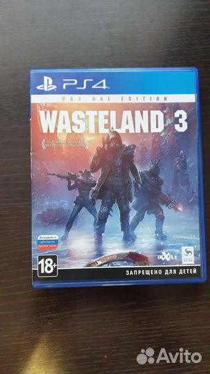 Игра для приставки ps4 Wasteland 3