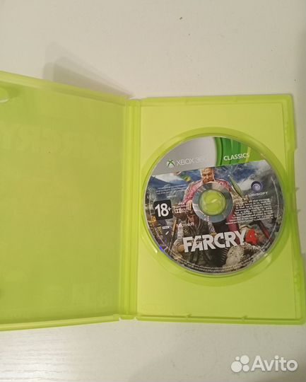 Диск far cry4 xbox360