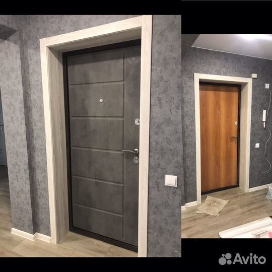 Ремонт металлических дверей,замена панелей,замков