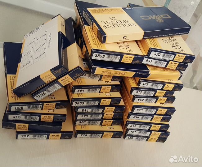 Финка DMC нитки мулине дмс вышивания Mouline Finca