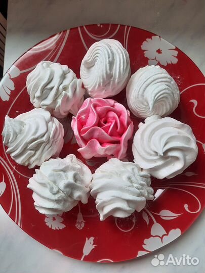 Зефир домашний ручной работы, цветы из зефира